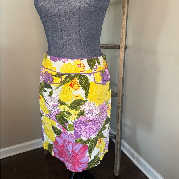 Milly of New York Dresses & Skirts - Milly Of New York Vintage Floral Skirt Size 6